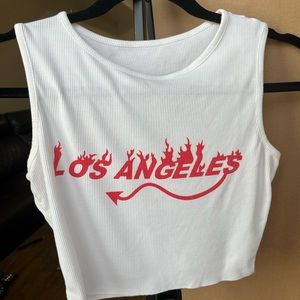 los angeles tank top